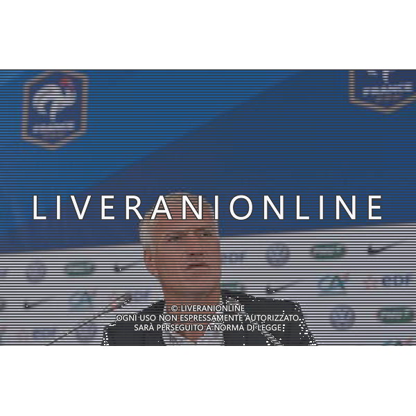 Didier Deschamps - 02.10.2014 - Conference de presse Equipe de France - Photo : Aurelien Meunier / Icon Sport AG ALDO LIVERANI SAS ONLY ITALY