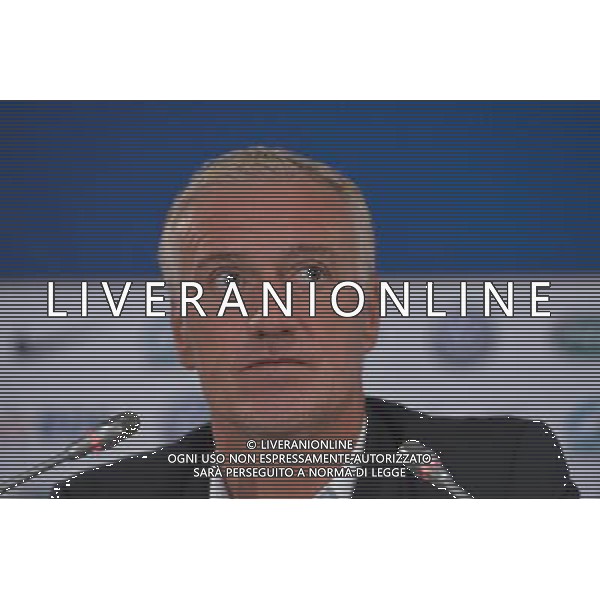 Didier Deschamps - 02.10.2014 - Conference de presse Equipe de France - Photo : Aurelien Meunier / Icon Sport AG ALDO LIVERANI SAS ONLY ITALY