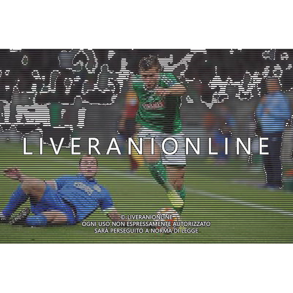 Franck TABANOU - 02.10.2014 - Saint Etienne / Dnipro Dnipropetrovsk - Europa League Photo : Jean Paul Thomas / Icon Sport AG ALDO LIVERANI SAS ONLY ITALY