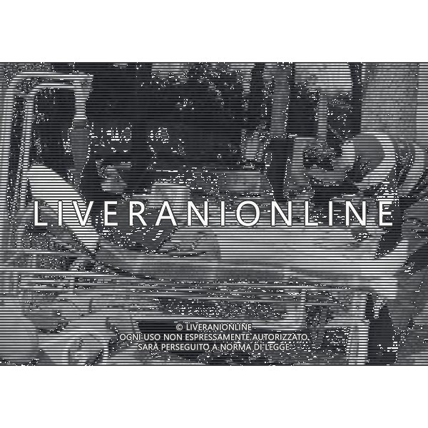 Fausto Coppi Fausto Coppi con il figlio Faustino a Novi Ligure 1957 foto archivio Giovanni liverani/Ag.Aldo Liverani