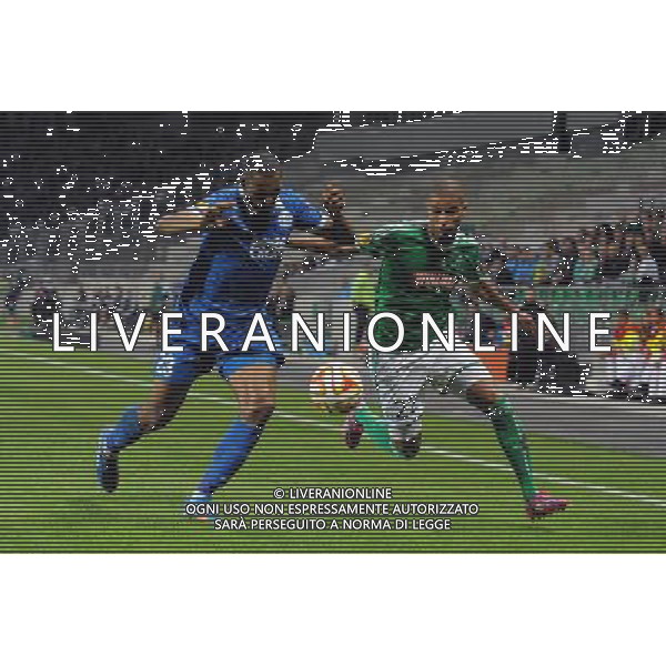 Kevin MONNET PAQUET - 02.10.2014 - Saint Etienne / Dnipro Dnipropetrovsk - Europa League Photo : Jean Paul Thomas / Icon Sport AG ALDO LIVERANI SAS ONLY ITALY