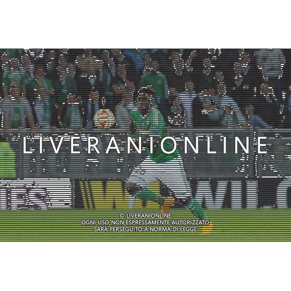 Moustapha SALL - 02.10.2014 - Saint Etienne / Dnipro Dnipropetrovsk - Europa League Photo : Jean Paul Thomas / Icon Sport AG ALDO LIVERANI SAS ONLY ITALY