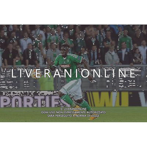 Moustapha SALL - 02.10.2014 - Saint Etienne / Dnipro Dnipropetrovsk - Europa League Photo : Jean Paul Thomas / Icon Sport AG ALDO LIVERANI SAS ONLY ITALY