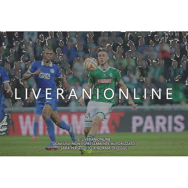 Ricky VAN WOLFSWINKEL - 02.10.2014 - Saint Etienne / Dnipro Dnipropetrovsk - Europa League Photo : Jean Paul Thomas / Icon Sport AG ALDO LIVERANI SAS ONLY ITALY