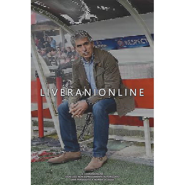 Angelos ANASTASIADIS - 02.10.2014 - Guingamp / PAOK Salonique - Europa League Photo : Fred Porcu / Icon Sport AG ALDO LIVERANI SAS ONLY ITALY