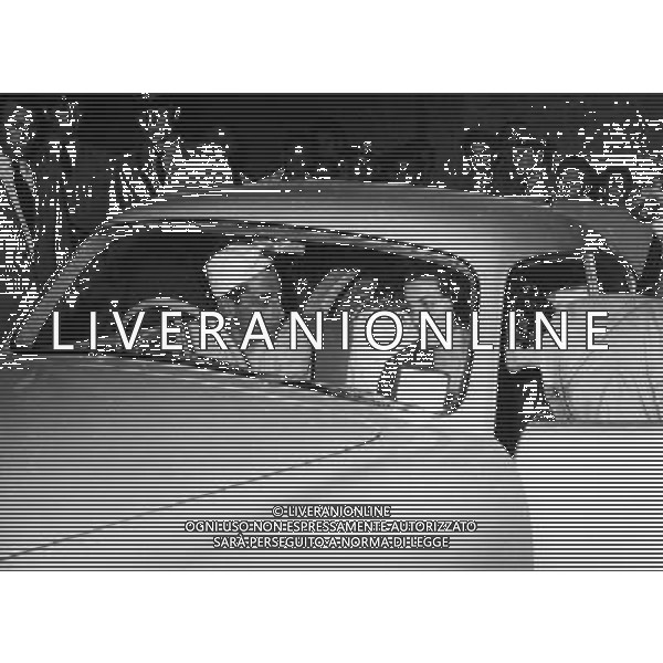 Fausto Coppi con Giulia Occhini ( La dama bianca ) foto archivio Giovanni liverani/Ag.Aldo Liverani