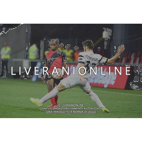 Jeremy SORBON / Faris TZANDARIS - 02.10.2014 - Guingamp / PAOK Salonique - Europa League Photo : Fred Porcu / Icon Sport AG ALDO LIVERANI SAS ONLY ITALY