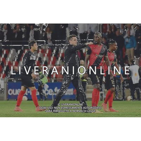 Jocelyn GOURVENNEC / Younousse SANKHARE - 02.10.2014 - Guingamp / PAOK Salonique - Europa League Photo : Fred Porcu / Icon Sport AG ALDO LIVERANI SAS ONLY ITALY