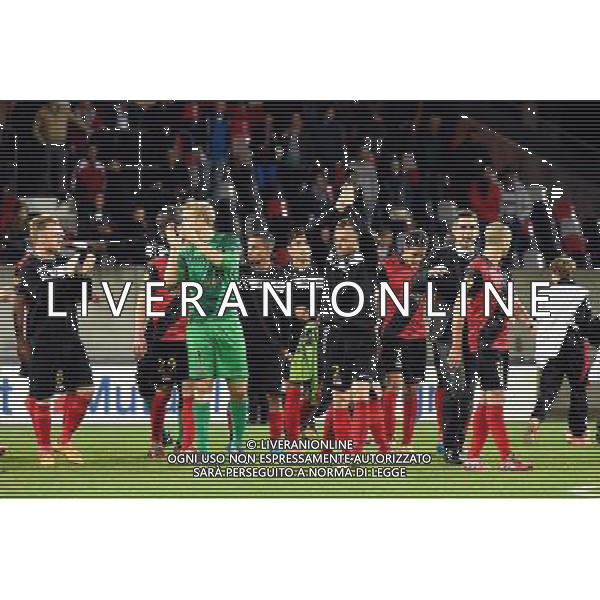 Joie Guingamp - Jocelyn GOURVENNEC - 02.10.2014 - Guingamp / PAOK Salonique - Europa League Photo : Fred Porcu / Icon Sport AG ALDO LIVERANI SAS ONLY ITALY