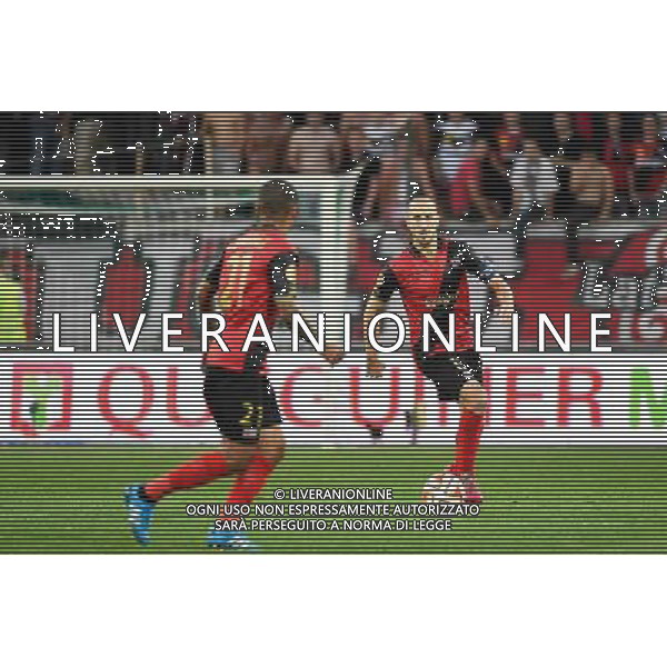 Lionel MATHIS - 02.10.2014 - Guingamp / PAOK Salonique - Europa League Photo : Fred Porcu / Icon Sport AG ALDO LIVERANI SAS ONLY ITALY