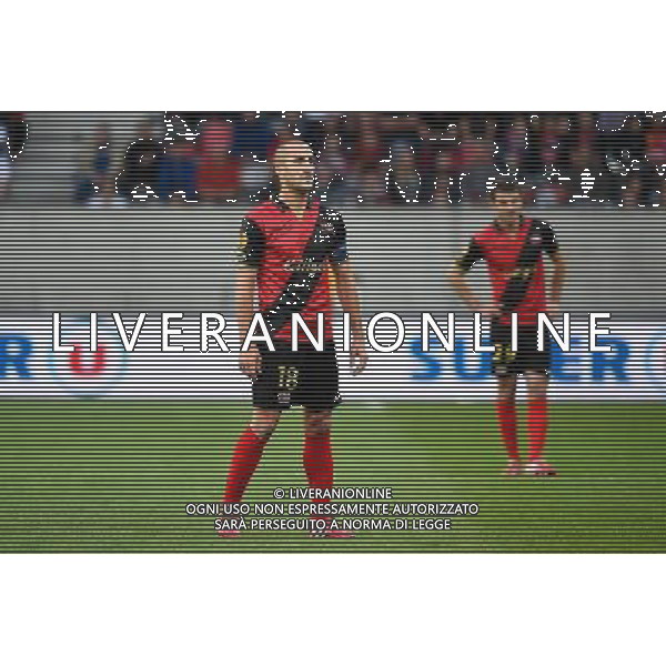 Lionel MATHIS - 02.10.2014 - Guingamp / PAOK Salonique - Europa League Photo : Fred Porcu / Icon Sport AG ALDO LIVERANI SAS ONLY ITALY