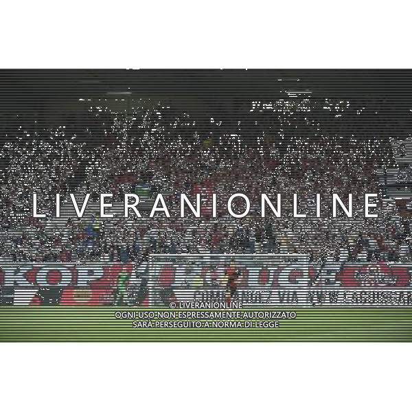 Supporters Guingamp - 02.10.2014 - Guingamp / PAOK Salonique - Europa League Photo : Fred Porcu / Icon Sport AG ALDO LIVERANI SAS ONLY ITALY