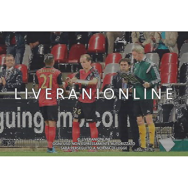 Sylvain MARVEAUX / Thibault GIRESSE - 02.10.2014 - Guingamp / PAOK Salonique - Europa League Photo : Fred Porcu / Icon Sport AG ALDO LIVERANI SAS ONLY ITALY