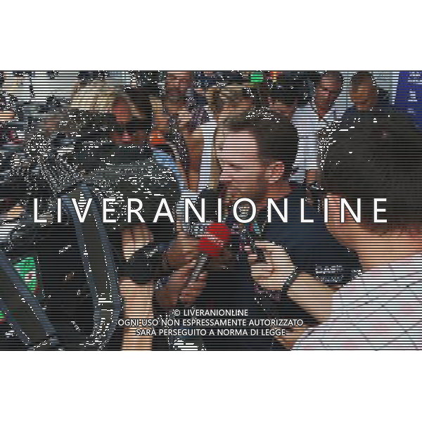Christian Horner (GBR) Red Bull Racing Team Principal with the media. 04.10.2014. Formula 1 World Championship, Rd 15, Japanese Grand Prix, Suzuka, Japan, Qualifying Day. - www.xpbimages.com, EMail: requests@xpbimages.com - copy of publication required for printed pictures. Every used picture is fee-liable. © Copyright: Batchelor / XPB Images /Ag. Aldo Liverani s.a.s.-Only Italy-Editorial Use Only