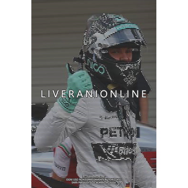 Pole for Nico Rosberg (GER) Mercedes AMG F1 W05. 04.10.2014. Formula 1 World Championship, Rd 15, Japanese Grand Prix, Suzuka, Japan, Qualifying Day. - www.xpbimages.com, EMail: requests@xpbimages.com - copy of publication required for printed pictures. Every used picture is fee-liable. © Copyright: Batchelor / XPB Images /Ag. Aldo Liverani s.a.s.-Only Italy-Editorial Use Only