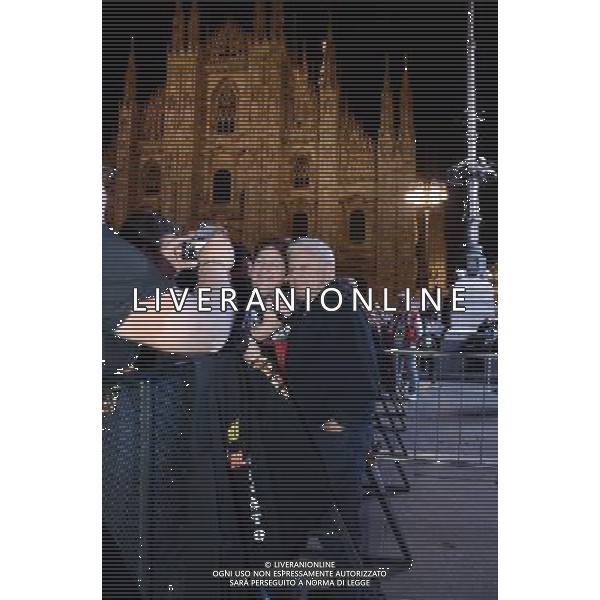 Milano piazza Duomo Concerto dei nomadi per i 30anni di EXODUS /Ag. Aldo Liverani s.a.s.