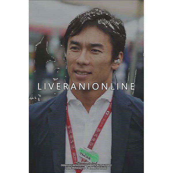 Takuma Sato (JPN) on the grid. 05.10.2014. Formula 1 World Championship, Rd 15, Japanese Grand Prix, Suzuka, Japan, Race Day. 