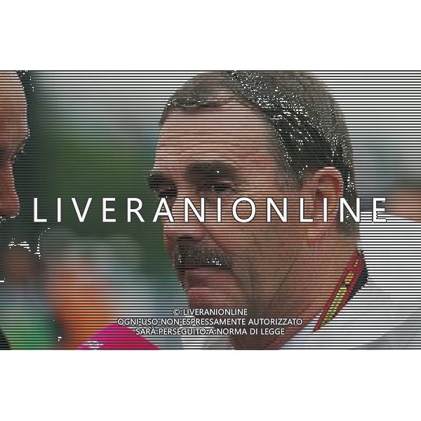 Nigel Mansell (GBR) on the grid. 05.10.2014. Formula 1 World Championship, Rd 15, Japanese Grand Prix, Suzuka, Japan, Race Day. 