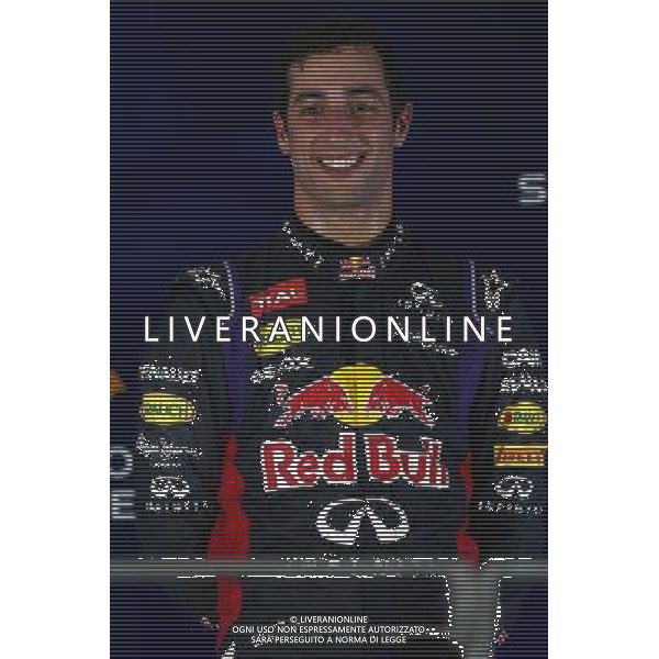 3rd place Daniel Ricciardo (AUS) Red Bull Racing RB10. 21.09.2014. Formula 1 World Championship, Rd 14, Singapore Grand Prix, Singapore, Singapore, Race Day. 