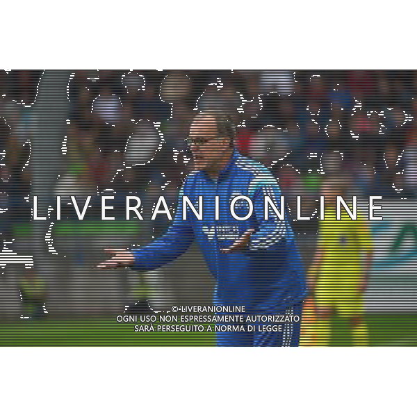 Marcelo BIELSA - 04.10.2014 - Caen / Marseille - 9eme journee de Ligue 1 Photo : Dave Winter / Icon Sport AG ALDO LIVERANI SAS ONLY ITALY