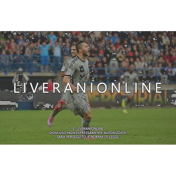 Joie Andre Pierre GIGNAC - 04.10.2014 - Caen / Marseille - 9eme journee de Ligue 1 Photo : Dave Winter / Icon Sport AG ALDO LIVERANI SAS ONLY ITALY