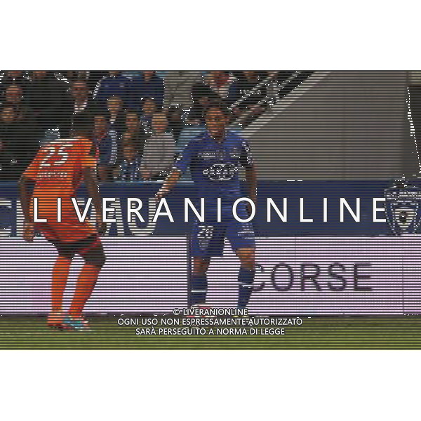 Juan Pablo PINO - 04.10.2014 - Bastia / Lorient - 9eme journee de Ligue 1 Photo : Michel Maestracci / Icon Sport AG ALDO LIVERANI SAS ONLY ITALY