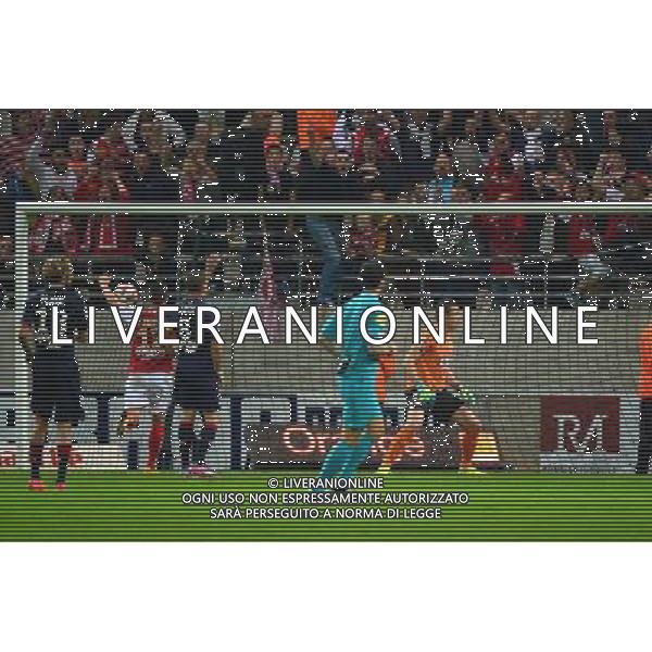 But Reims - 03.10.2014 - Reims / Bordeaux - 9eme journee de Ligue 1 Photo : Dave Winter / Icon Sport AG ALDO LIVERANI SAS ONLY ITALY