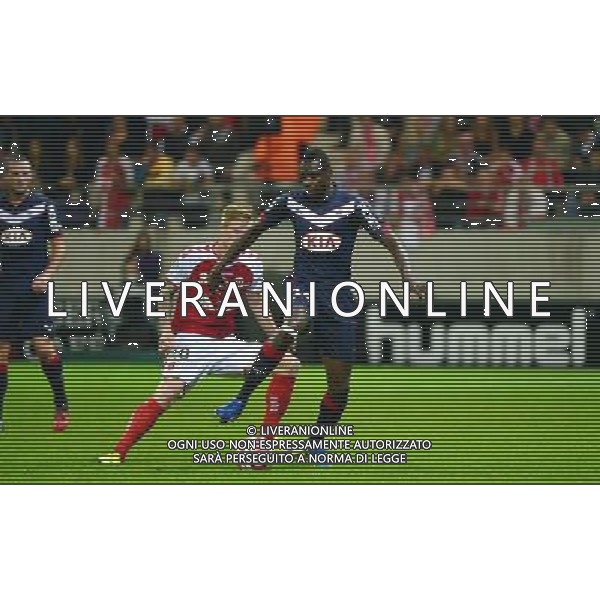 Cheick DIABATE - 03.10.2014 - Reims / Bordeaux - 9eme journee de Ligue 1 Photo : Dave Winter / Icon Sport AG ALDO LIVERANI SAS ONLY ITALY