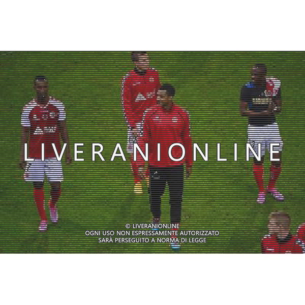 Joie Reims - David NGOG - 03.10.2014 - Reims / Bordeaux - 9eme journee de Ligue 1 Photo : Dave Winter / Icon Sport AG ALDO LIVERANI SAS ONLY ITALY