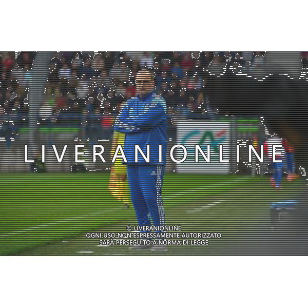 Marcelo BIELSA - 04.10.2014 - Caen / Marseille - 9eme journee de Ligue 1 Photo : Dave Winter / Icon Sport AG ALDO LIVERANI SAS ONLY ITALY
