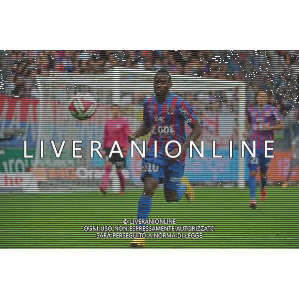 Lenny NANGIS - 04.10.2014 - Caen / Marseille - 9eme journee de Ligue 1 Photo : Dave Winter / Icon Sport AG ALDO LIVERANI SAS ONLY ITALY