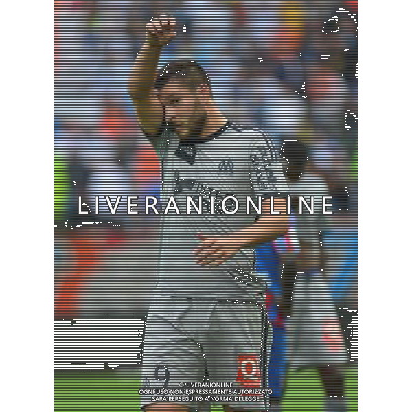 Andre Pierre GIGNAC - 04.10.2014 - Caen / Marseille - 9eme journee de Ligue 1 Photo : Dave Winter / Icon Sport AG ALDO LIVERANI SAS ONLY ITALY