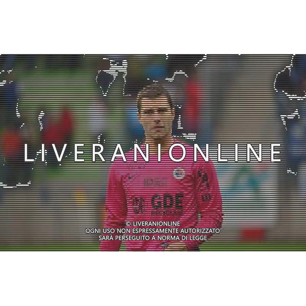 Deception Remy VERCOUTRE - 04.10.2014 - Caen / Marseille - 9eme journee de Ligue 1 Photo : Dave Winter / Icon Sport AG ALDO LIVERANI SAS ONLY ITALY