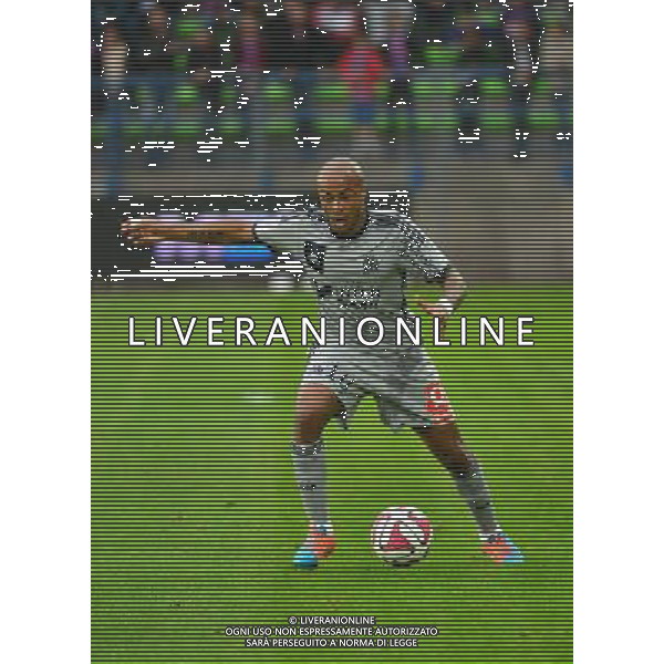Andre AYEW - 04.10.2014 - Caen / Marseille - 9eme journee de Ligue 1 Photo : Dave Winter / Icon Sport AG ALDO LIVERANI SAS ONLY ITALY