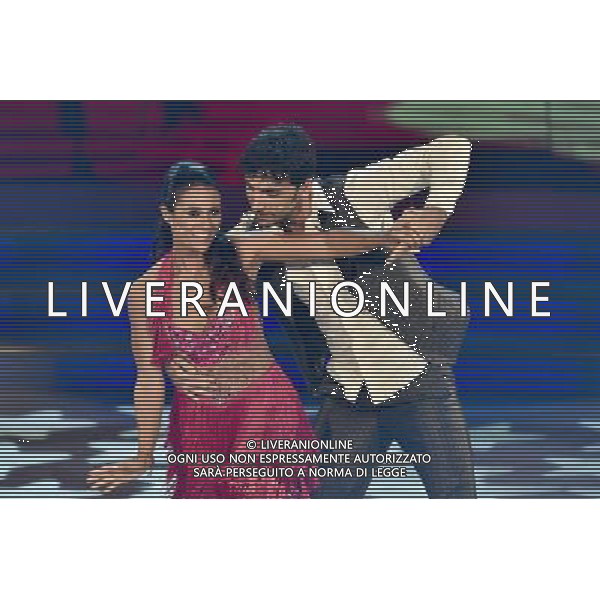 Roma - 04/10/2014 - Auditorium Rai - Trasmissione TV \' Ballando con le stelle \' - nella foto: Giusy Versace e Raimondo Todaro / Ph. Fabrizio Corradetti - Ag. Aldo Liverani sas