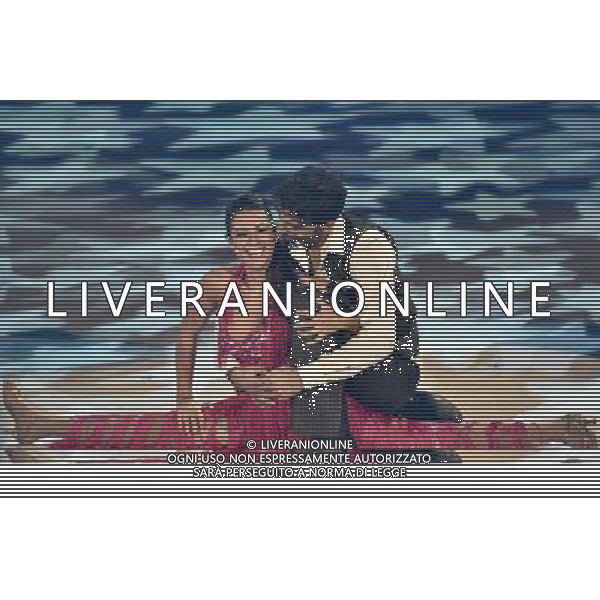 Roma - 04/10/2014 - Auditorium Rai - Trasmissione TV \' Ballando con le stelle \' - nella foto: Giusy Versace e Raimondo Todaro / Ph. Fabrizio Corradetti - Ag. Aldo Liverani sas