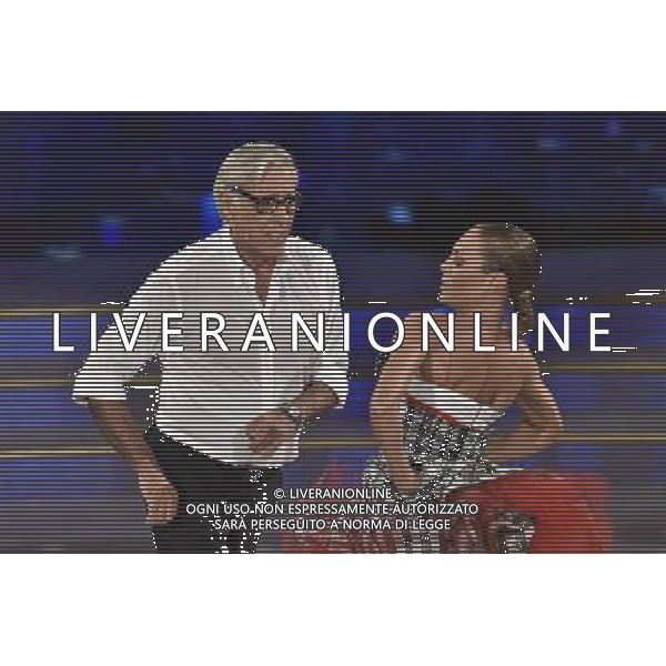 Roma - 04/10/2014 - Auditorium Rai - Trasmissione TV \' Ballando con le stelle \' - nella foto: Teo Teocoli e Natalia Titova / Ph. Fabrizio Corradetti - Ag. Aldo Liverani sas
