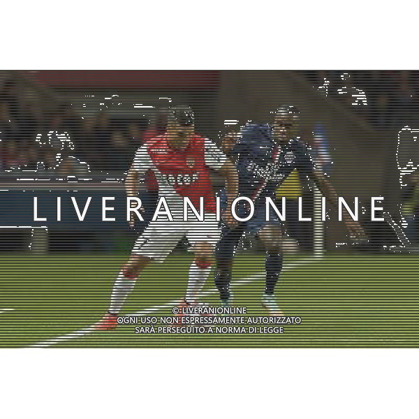 Yannick FERREIRA CARRASCO / Blaise MATUIDI - 05.10.2014 - Paris Saint Germain / Monaco - 9eme journee de Ligue 1 Photo : Aurelien Meunier / Icon Sport /Agenzia Aldo Liverani sas - ITALY ONLY - EDITORIAL USE ONLY