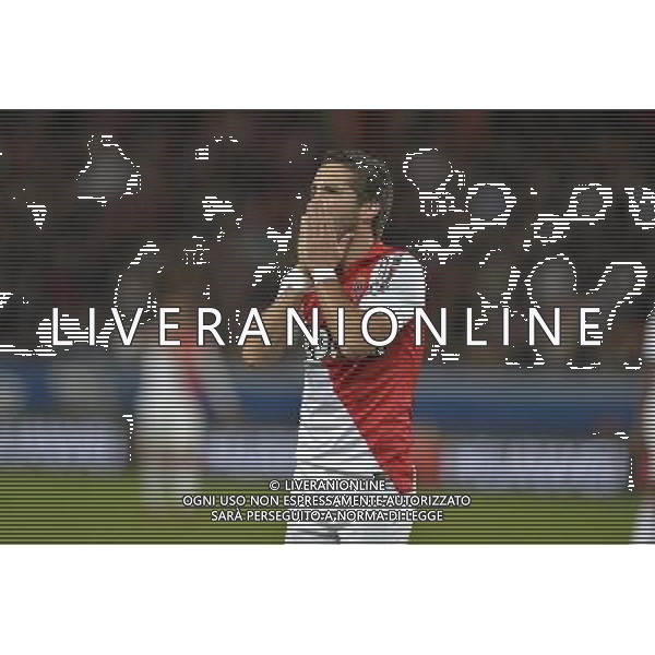 Deception Joao MOUTINHO - 05.10.2014 - Paris Saint Germain / Monaco - 9eme journee de Ligue 1 Photo : Aurelien Meunier / Icon Sport /Agenzia Aldo Liverani sas - ITALY ONLY - EDITORIAL USE ONLY