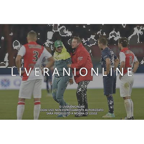 Streaker - 05.10.2014 - Paris Saint Germain / Monaco - 9eme journee de Ligue 1 Photo : Aurelien Meunier / Icon Sport /Agenzia Aldo Liverani sas - ITALY ONLY - EDITORIAL USE ONLY