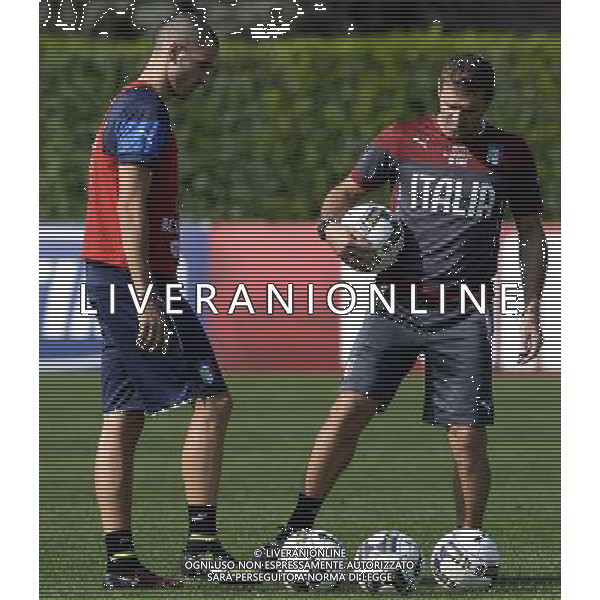 Raduno Nazionale Italiana Firenze - 06.10.2014 Allenamento Nella Foto:conte antonio bonucci leonardo /Ph.Vitez-Ag. Aldo Liverani