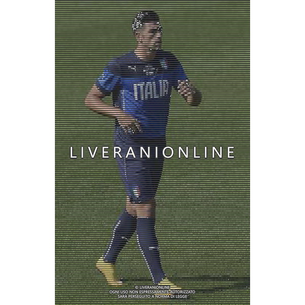 Raduno Nazionale Italiana Firenze - 06.10.2014 Allenamento Nella Foto:pelle\' graziano /Ph.Vitez-Ag. Aldo Liverani