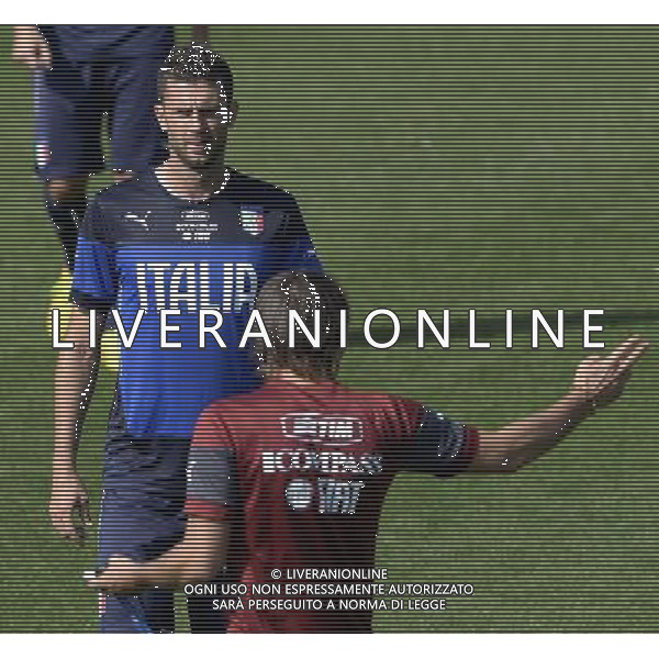 Raduno Nazionale Italiana Firenze - 06.10.2014 Allenamento Nella Foto:thiago motta conte antonio /Ph.Vitez-Ag. Aldo Liverani