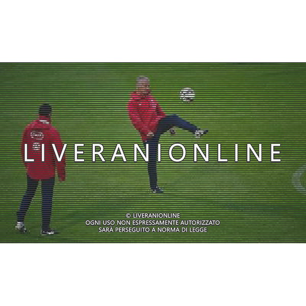 Didier DESCHAMPS - 06.10.2014 - Football - Entrainement -Equipe de France -Clarefontaine Photo : Dave Winter / Icon Sport /Agenzia Aldo Liverani sas - ITALY ONLY - EDITORIAL USE ONLY