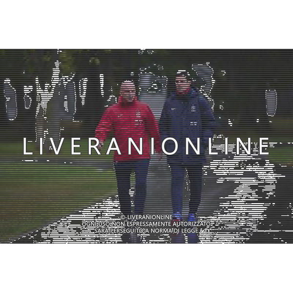 Guy STEPHAN / Franck RAVIOT - 06.10.2014 - Entrainement Equipe de France -Clairefontaine Photo : Dave Winter / Icon Sport AG ALDO LIVERANI SAS ONLY ITALY
