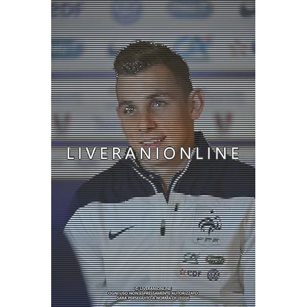 Lucas DIGNE - 06.10.2014 - Conference de presse Equipe de France -Clairefontaine Photo : Dave Winter / Icon Sport AG ALDO LIVERANI SAS ONLY ITALY