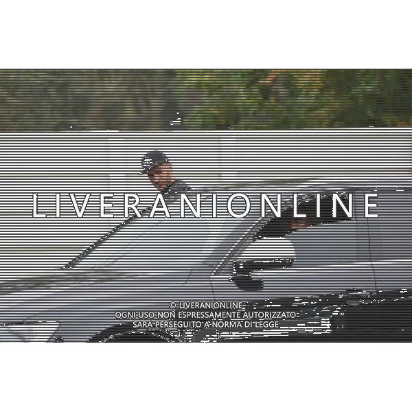 Karim BENZEMA - 06.10.2014 - Football -Equipe de France - Arrivee a Clairefontaine Photo : Dave Winter / Icon Sport AG ALDO LIVERANI SAS ONLY ITALY