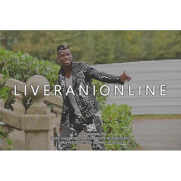 Paul POGBA - 06.10.2014 - Football -Equipe de France - Arrivee a Clairefontaine Photo : Dave Winter / Icon Sport AG ALDO LIVERANI SAS ONLY ITALY