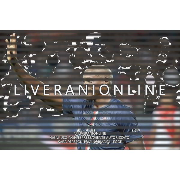 Carl LEWIS - 05.10.2014 - Paris Saint Germain / Monaco - 9eme journee de Ligue 1 Photo : Johnny Fidelin / Icon Sport AG ALDO LIVERANI SAS ONLY ITALY