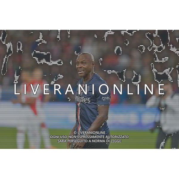 Carl LEWIS - 05.10.2014 - Paris Saint Germain / Monaco - 9eme journee de Ligue 1 Photo : Aurelien Meunier / Icon Sport AG ALDO LIVERANI SAS ONLY ITALY